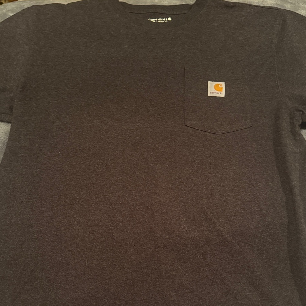 Carhartt Men's Dark Gray Short Sleeve Tee